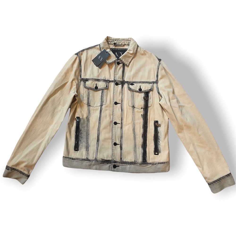 Armani exchange jean jacket